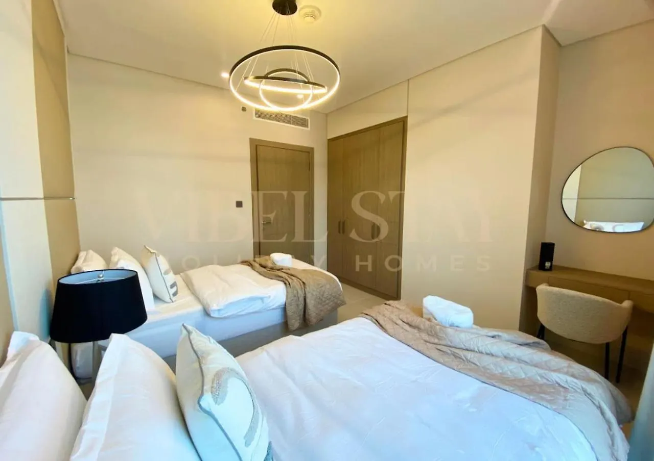 アパート 2Br With Maids Room At Business Bay Damac Maison Canal By Vibel ドバイ アラブ首長国連邦