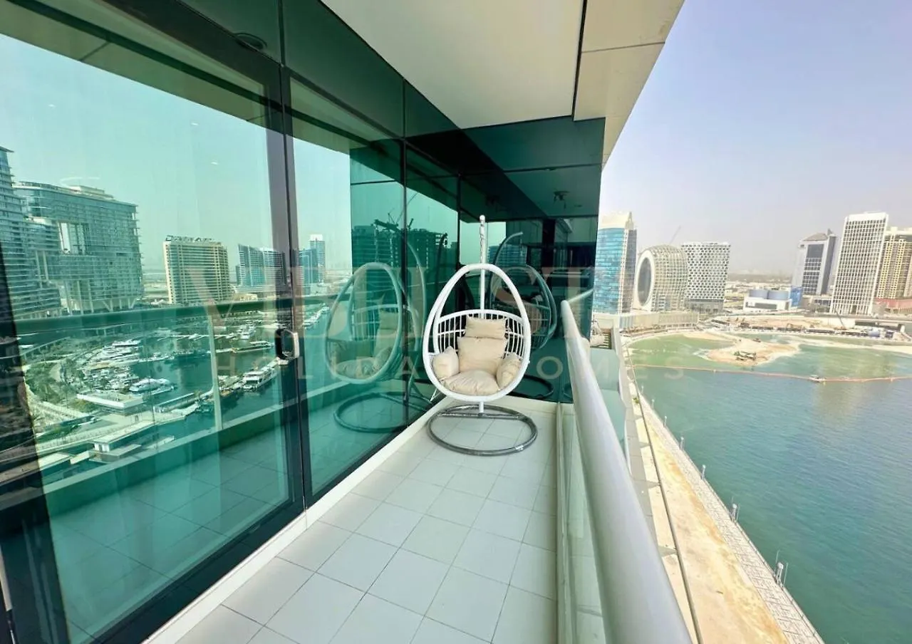 2Br With Maids Room At Business Bay Damac Maison Canal By Vibel Дубай Апартаменты