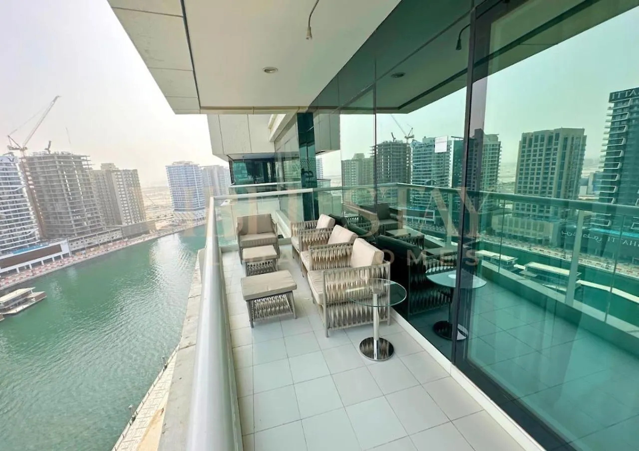 2Br With Maids Room At Business Bay Damac Maison Canal By Vibel Дубай 0*,