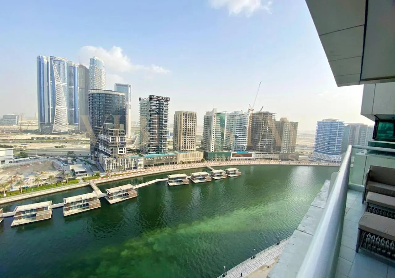 2Br With Maids Room At Business Bay Damac Maison Canal By Vibel Дубай Апартаменты