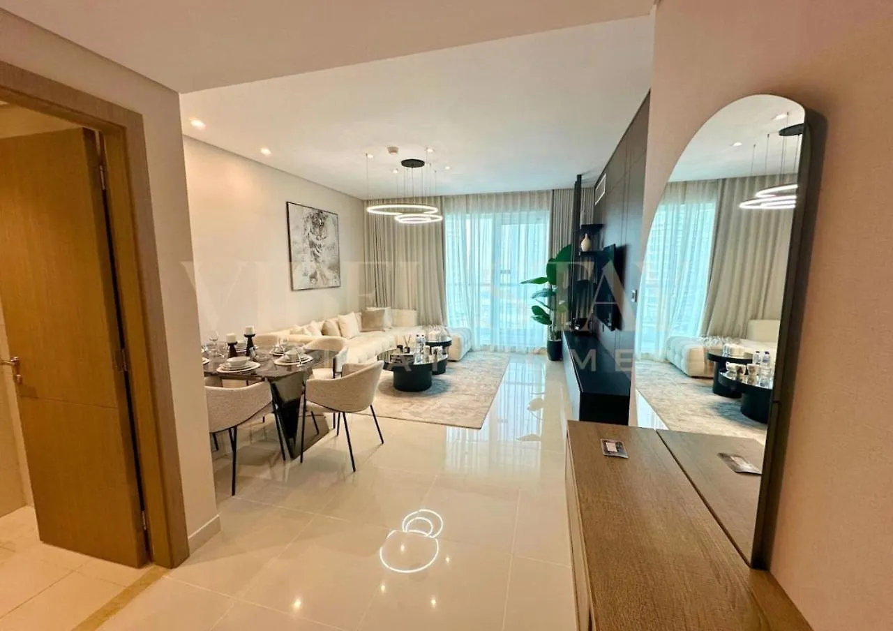 2Br With Maids Room At Business Bay Damac Maison Canal By Vibel Дубай Апартаменты